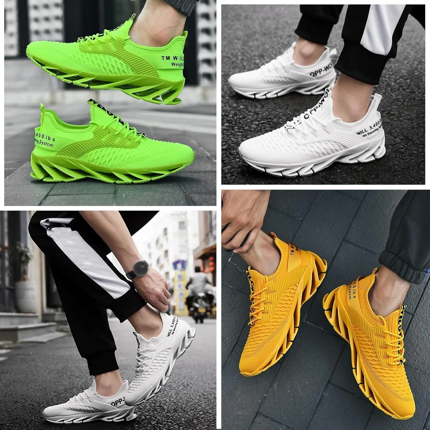 Tallboost Sneakers, Malaho Elev8 Shoes Mens, Height Boosting Shoes, Breathable Non-Slip Men's Shoes, Slip on Sports Sneaker