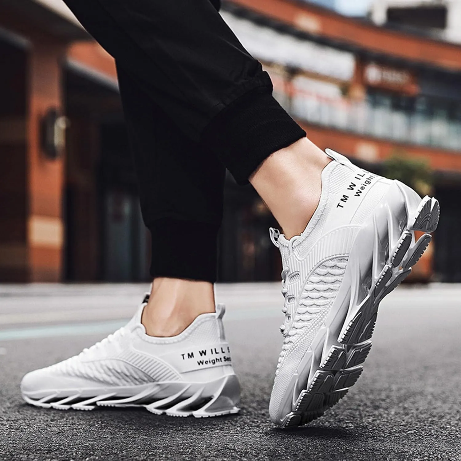 Tallboost Sneakers, Malaho Elev8 Shoes Mens, Height Boosting Shoes, Breathable Non-Slip Men's Shoes, Slip on Sports Sneaker