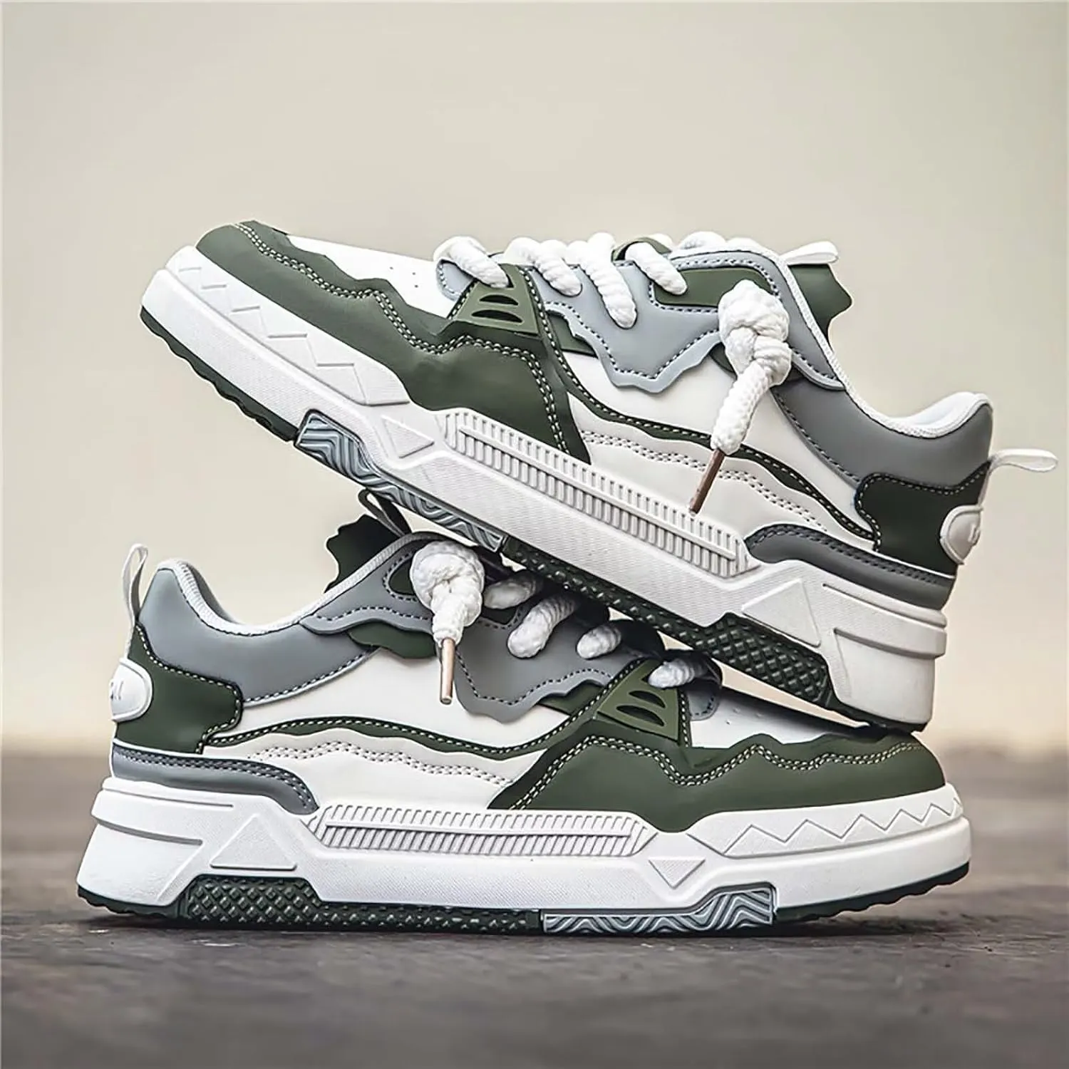 TERBOFIN Men's Fashion Sneakers Casual Walking Shoes Skate Shoes for Outdoor