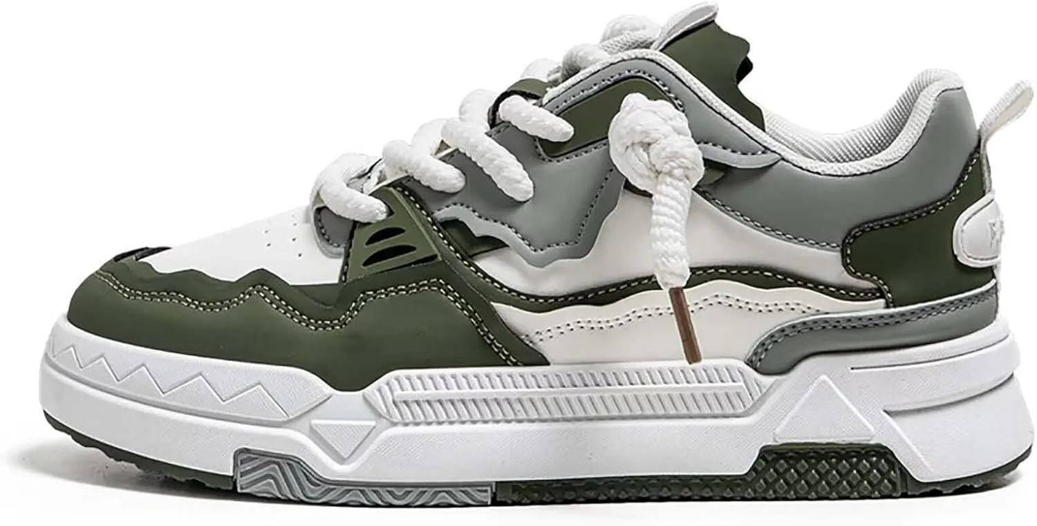 TERBOFIN Men's Fashion Sneakers Casual Walking Shoes Skate Shoes for Outdoor