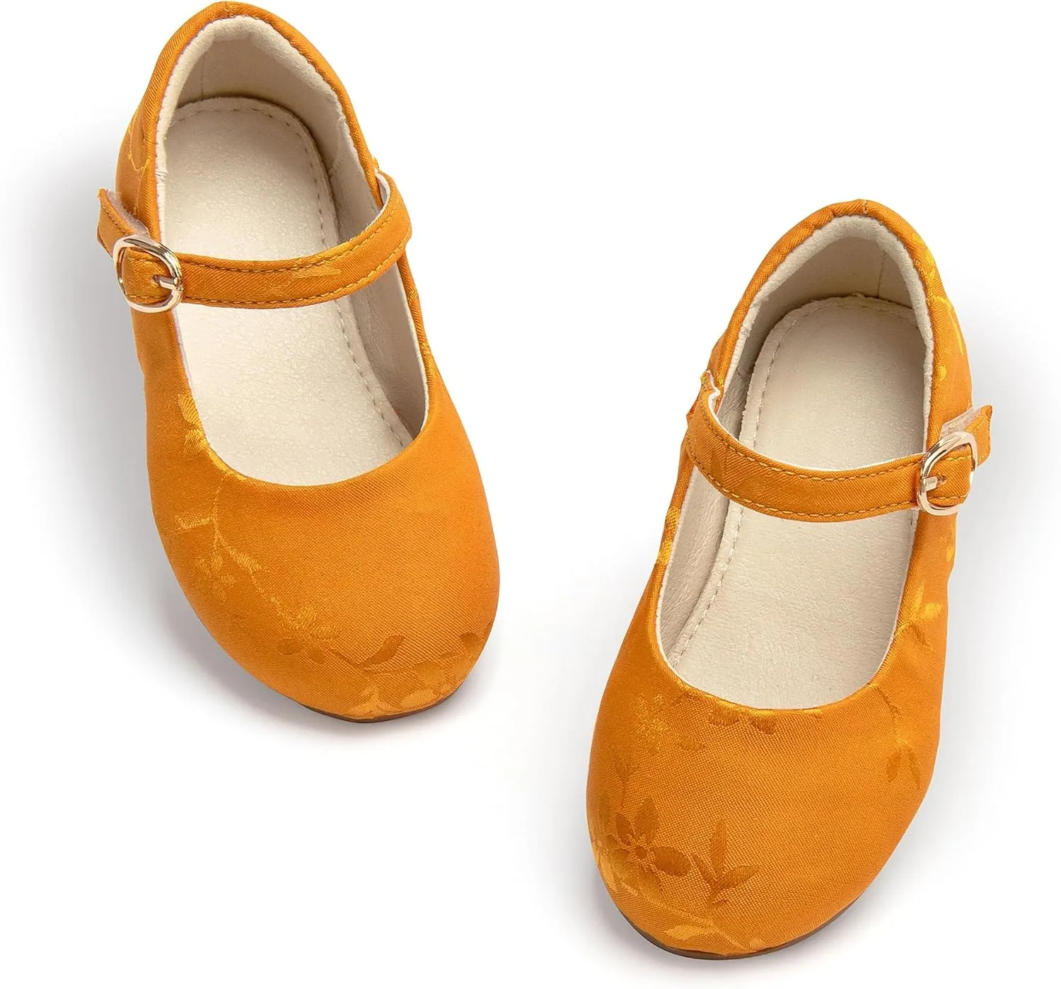 THEE BRON Toddler Girls Dress Shoes Ballet Mary Jane Flats Princess Costume Shoes