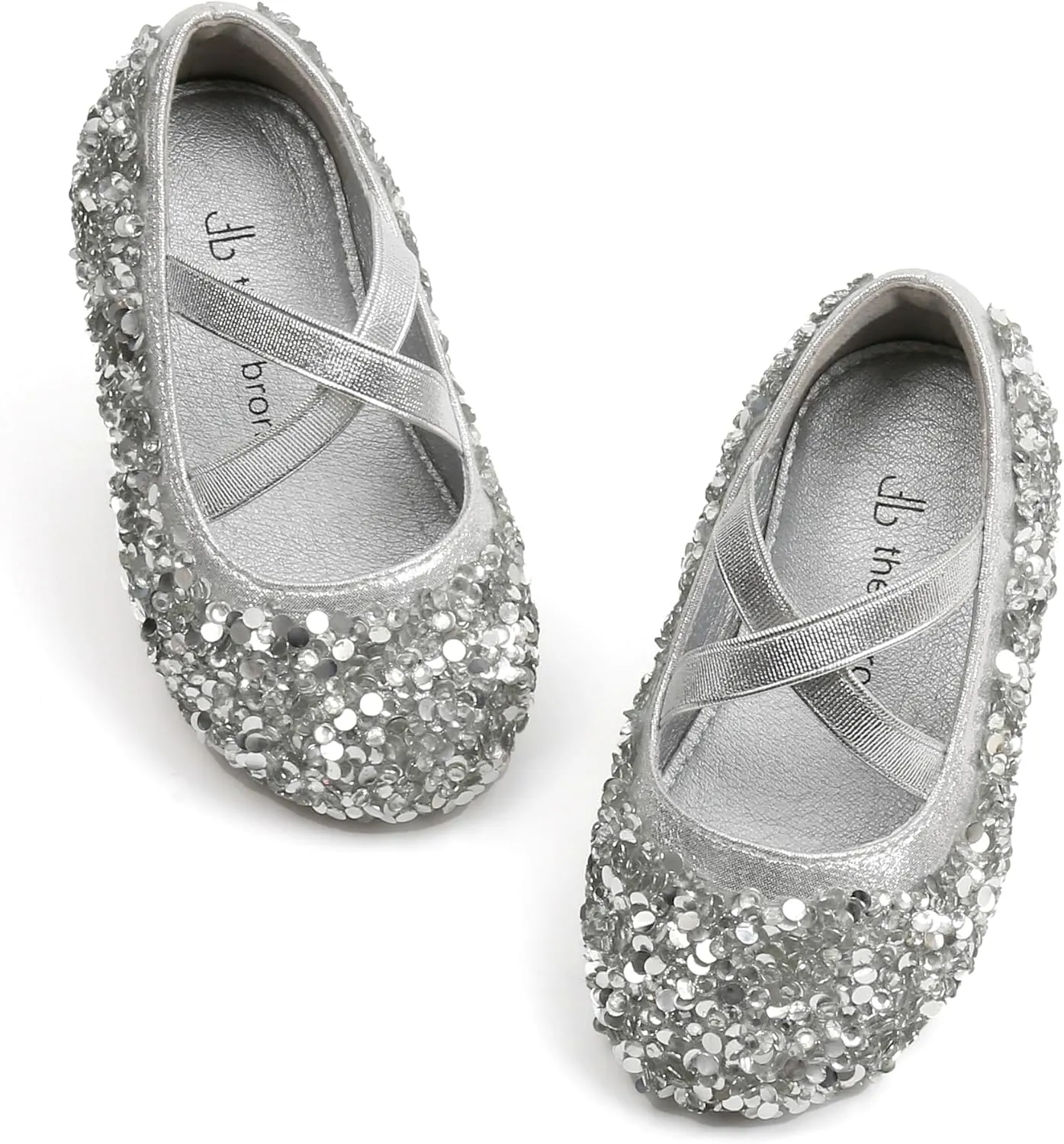 THEE BRON Toddler Girls Dress Shoes Ballet Mary Jane Flats Princess Costume Shoes