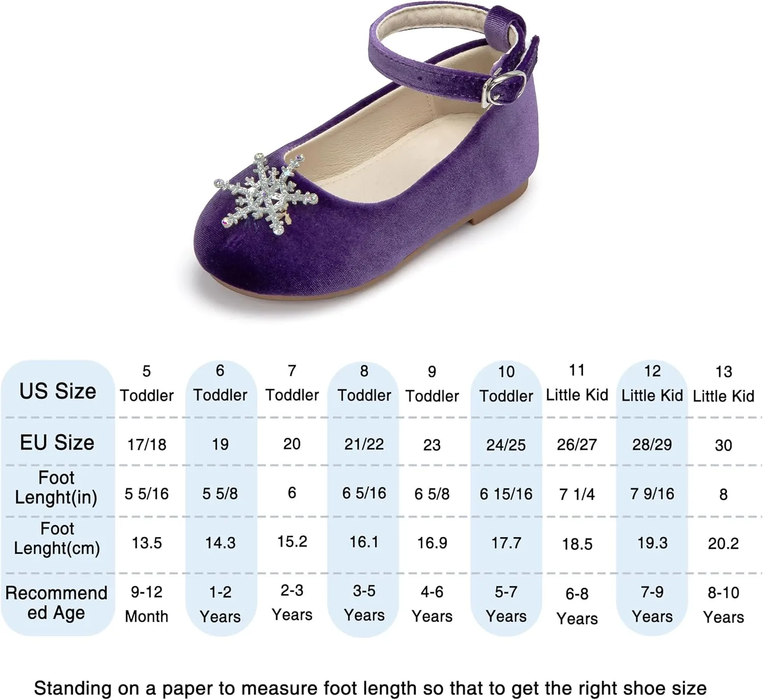 THEE BRON Toddler Little Girl Mary Jane Dress Shoes Princess Ballerina Flat Shoes