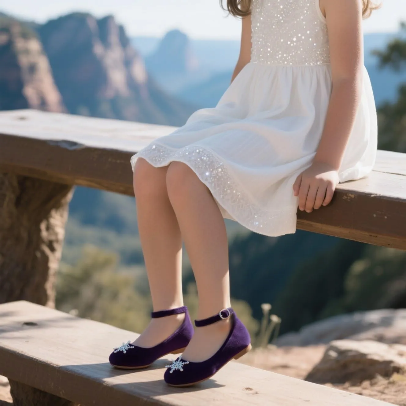 THEE BRON Toddler Little Girl Mary Jane Dress Shoes Princess Ballerina Flat Shoes