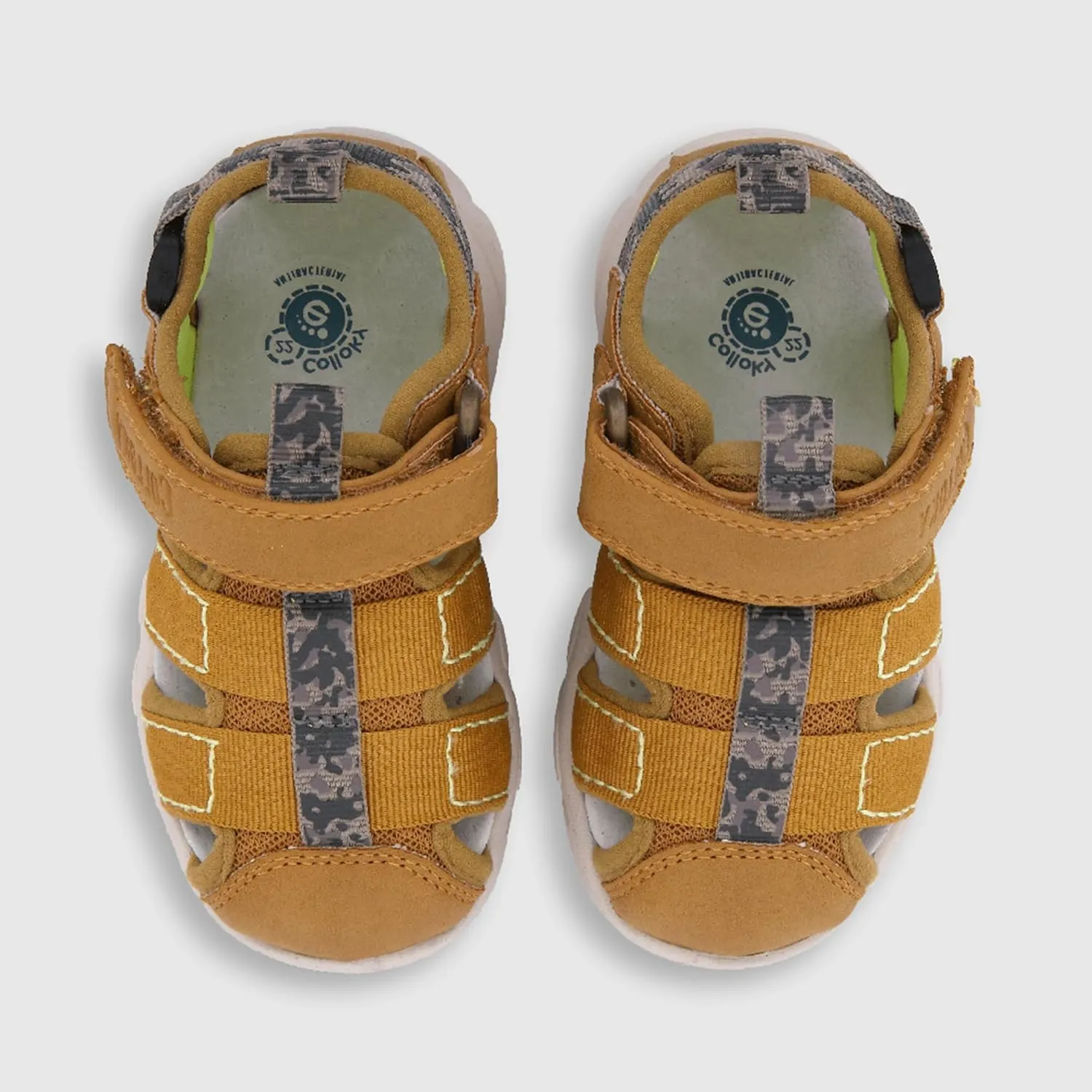 Toddler Boys Buckle Sandals - Closed Toe, Breathable & Adjustable Fit for Outdoor Adventures - Perfect Fit & Stylish Design