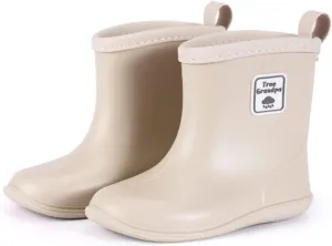 Toddler Rain Boots Baby Rain Boots Short rain Boots for Toddler Easy-on Lightweight and Waterproof