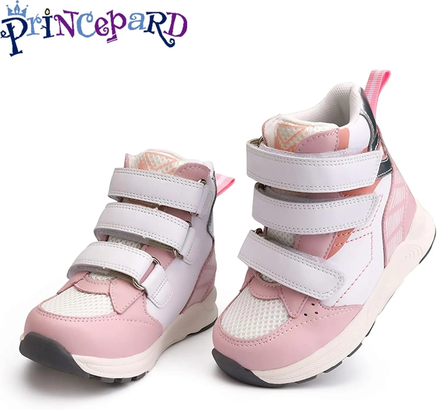 Toddlers Orthopedic Corrective Shoes for Kids,High Top Sneakers with Arch & Ankle Support for Girls and Boys,Anti-Slip Soles