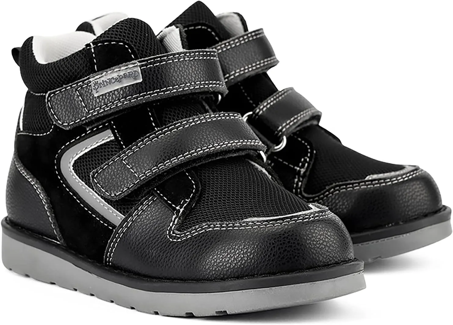 Toddlers Orthopedic Shoes,Kids High-top Corrective Sneakers for Boys and Girls with Arch and Ankle Support, Non-Slip Soles