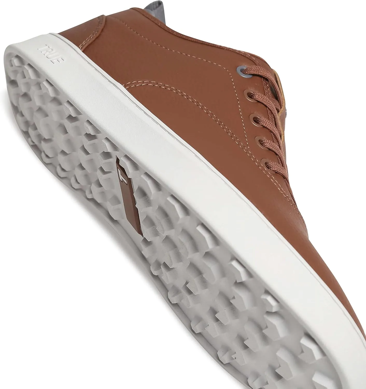 TRUE Linkswear FS-01 Women's Sneakers - Weather Resistant, Eco-Genuine Leather, Classic Style for All-Day Wear, Black