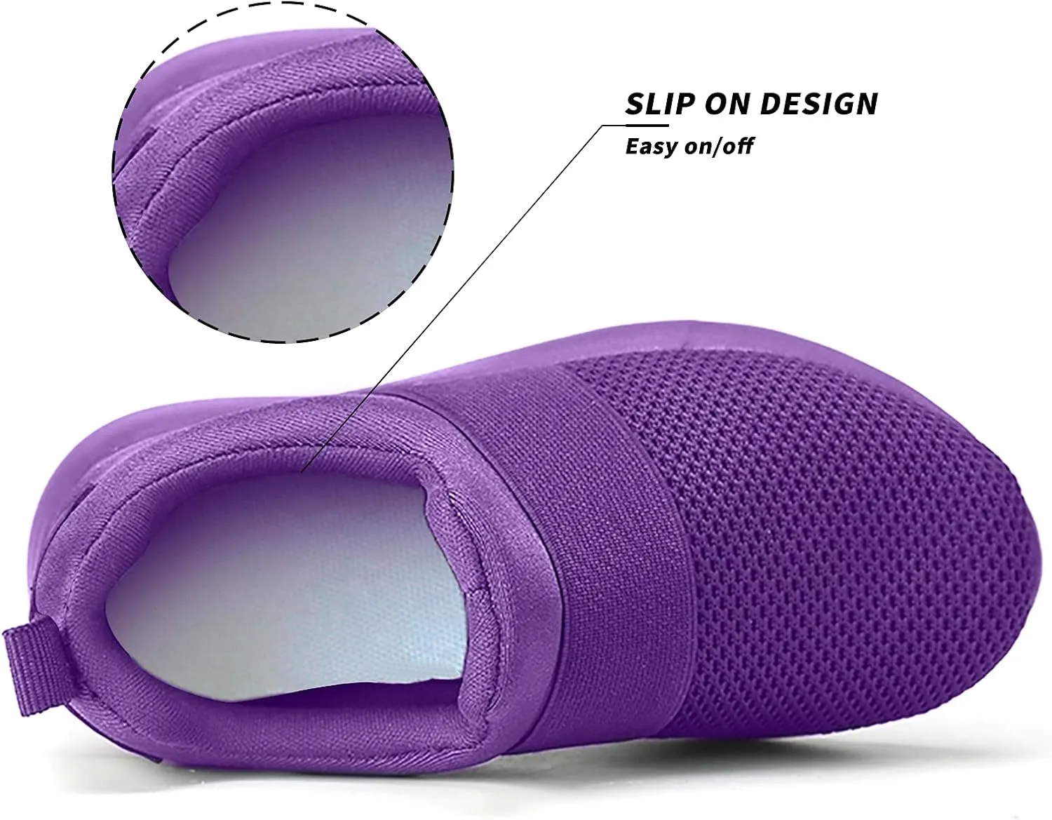Tvtaop Toddler Shoes Boys Girls Athletic Running Shoes Slip on Sneakers Tennis Shoes(Kids/Toddler/Little Kid)