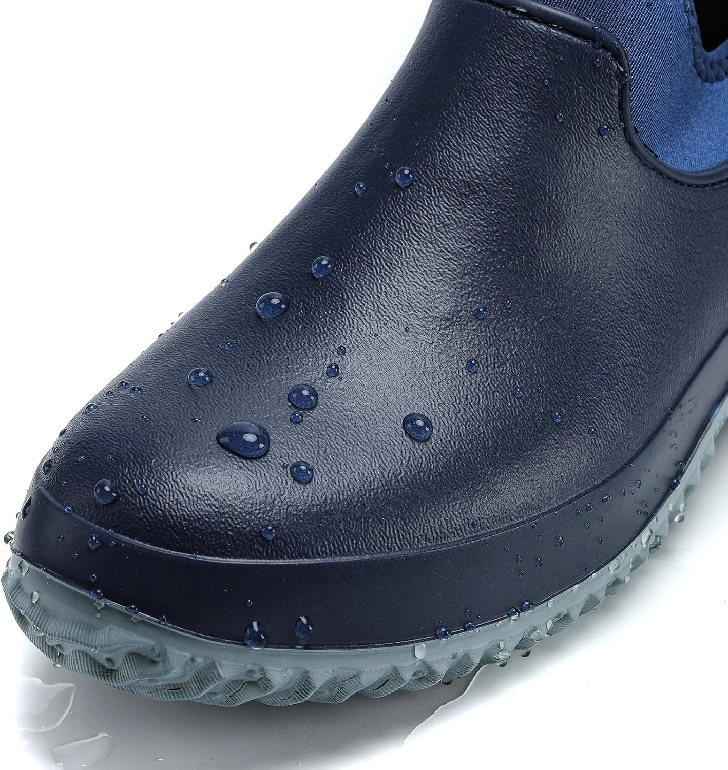 Unisex Waterproof Garden Shoes Womens Rain Boots Mens Car Wash Footwear Camp Booties for Camping, Gardening and Yard Work