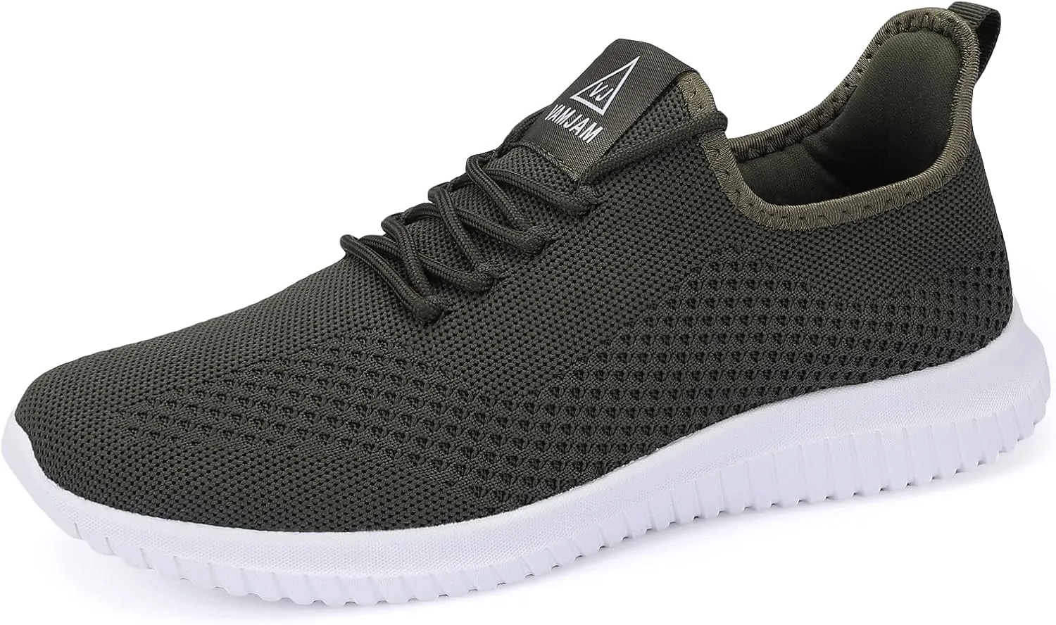 VAMJAM Men's Running Shoes Ultra Lightweight Breathable Walking Shoes Non Slip Athletic Fashion Sneakers Mesh Workout Casual Sports Shoes