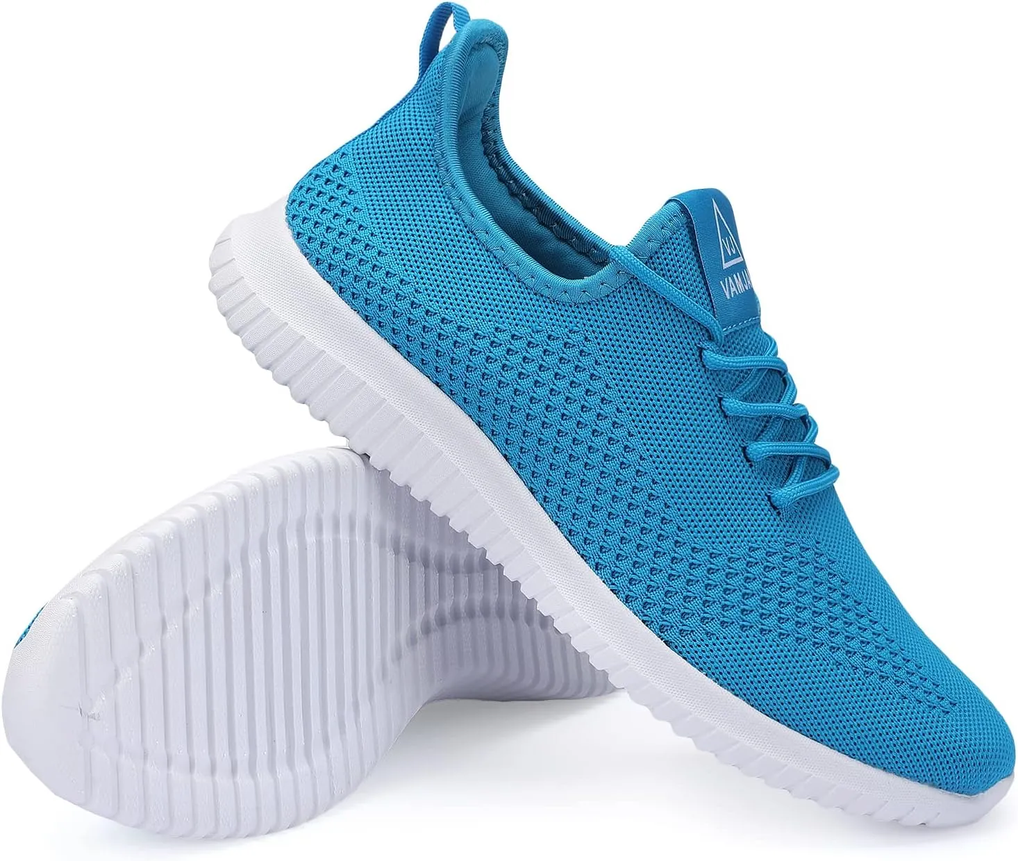 VAMJAM Men's Running Shoes Ultra Lightweight Breathable Walking Shoes Non Slip Athletic Fashion Sneakers Mesh Workout Casual Sports Shoes