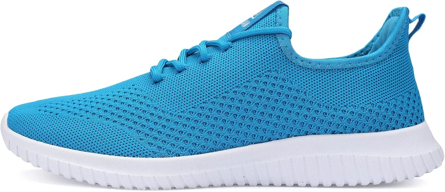 VAMJAM Men's Running Shoes Ultra Lightweight Breathable Walking Shoes Non Slip Athletic Fashion Sneakers Mesh Workout Casual Sports Shoes