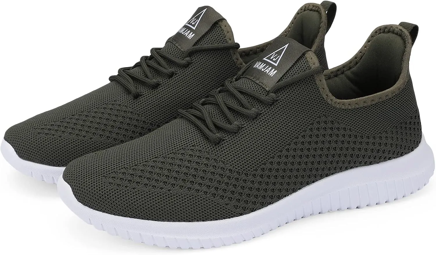 VAMJAM Men's Running Shoes Ultra Lightweight Breathable Walking Shoes Non Slip Athletic Fashion Sneakers Mesh Workout Casual Sports Shoes