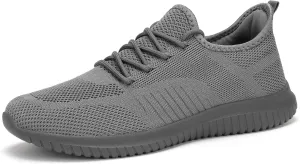 VAMJAM Men's Running Shoes Ultra Lightweight Fashion Sneakers Breathable Walking Shoes Non Slip Athletic Mesh Workout Casual Sports Shoes
