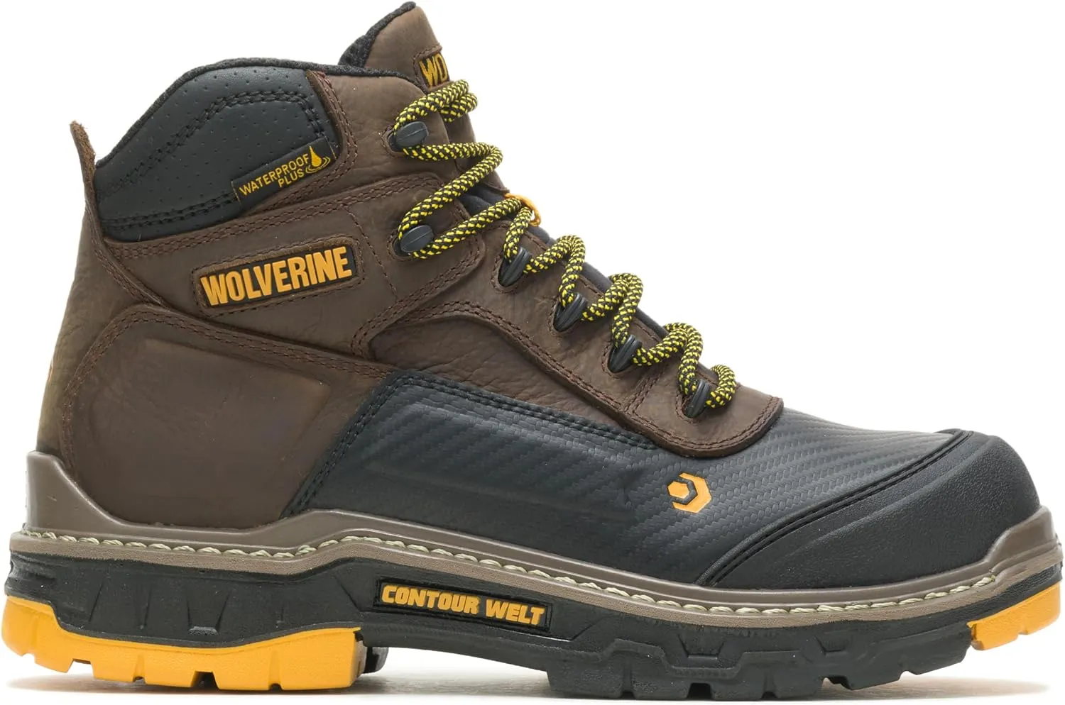 Wolverine Overpass 6" Mid Composite Toe Waterproof Work Boot