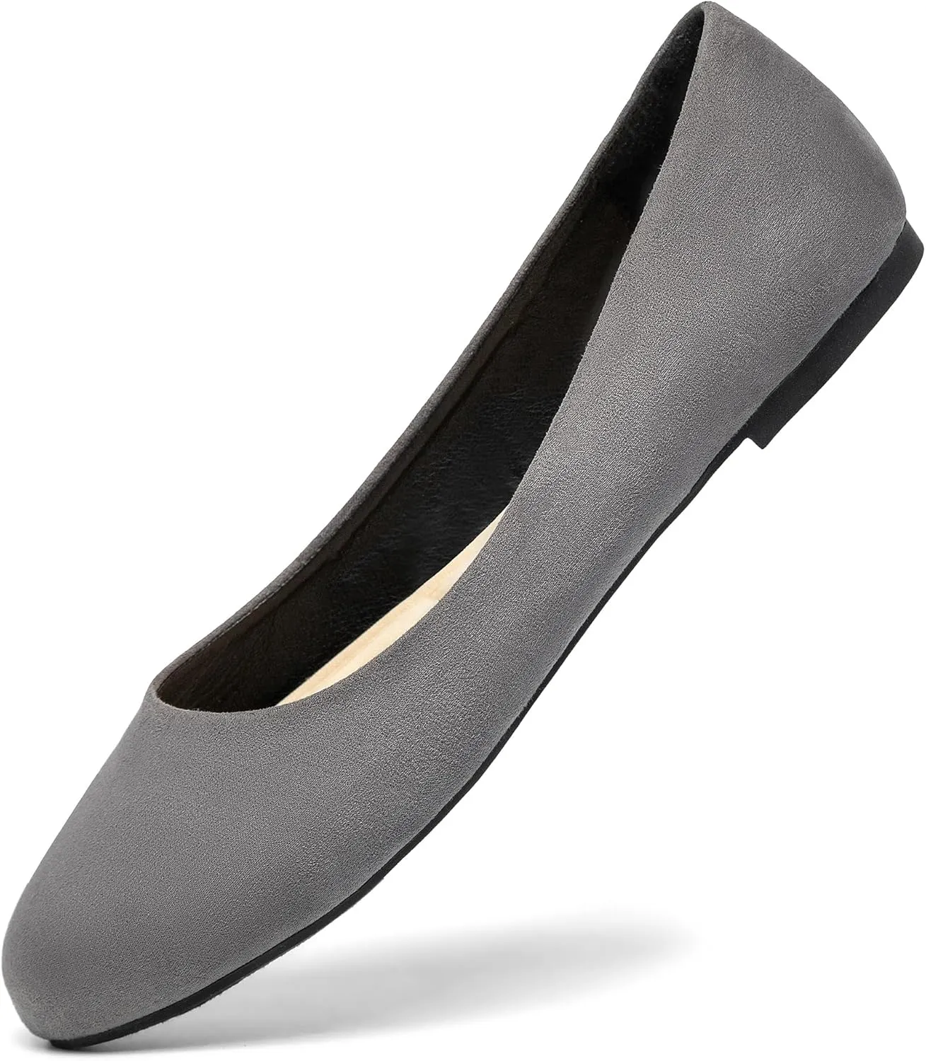 Women's Ballet Flats Shoes, Dress Shoes for Women Round Toe Comfort Light Weight Slip-On Shoes