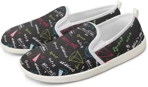 Women's Mesh Flats Shoes Breathable Slip On Casual Travel Walking Shoes Comfortable Non Slip Work Driving Flat Shoes US 6-11