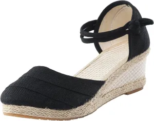 Women's Platform Wedge Sandals,Wide Women's Sandals Women Platform Wedge Sandals Fashion Versatile Braided Animal Print Heels Sandals for Women