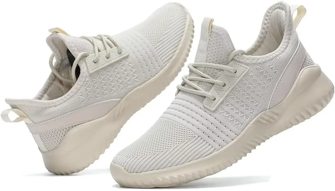 Women's Running Shoes Lightweight Breathable Walking Non Slip Athletic Fashion Tennis Sneakers Mesh Workout Casual Sports