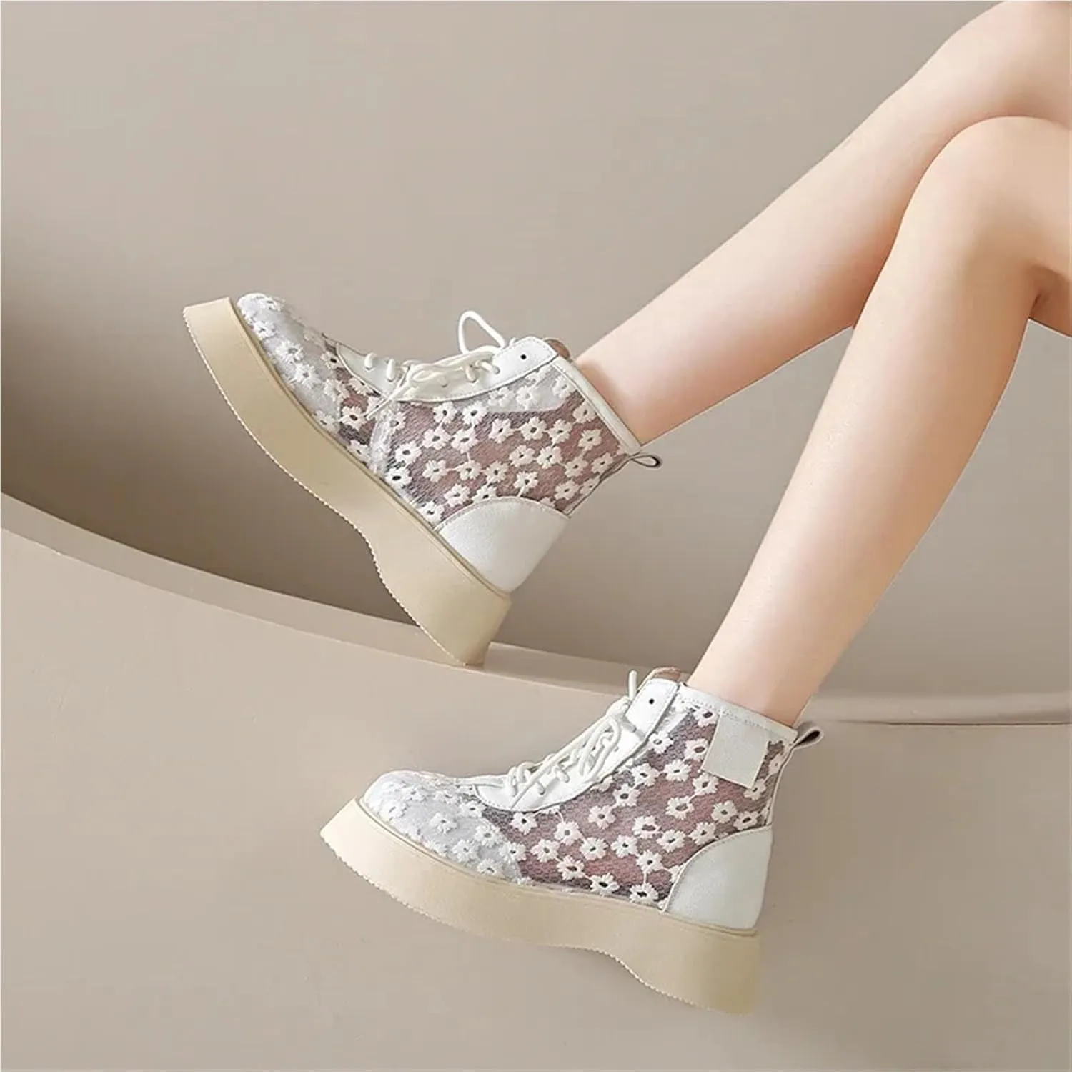 Women's Sandals Summer Breathable Casual Ankle Boots Comfortable Chunky Sneakers Fashion Party Wedding Short Boots