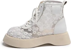 Women's Sandals Summer Breathable Casual Ankle Boots Comfortable Chunky Sneakers Fashion Party Wedding Short Boots