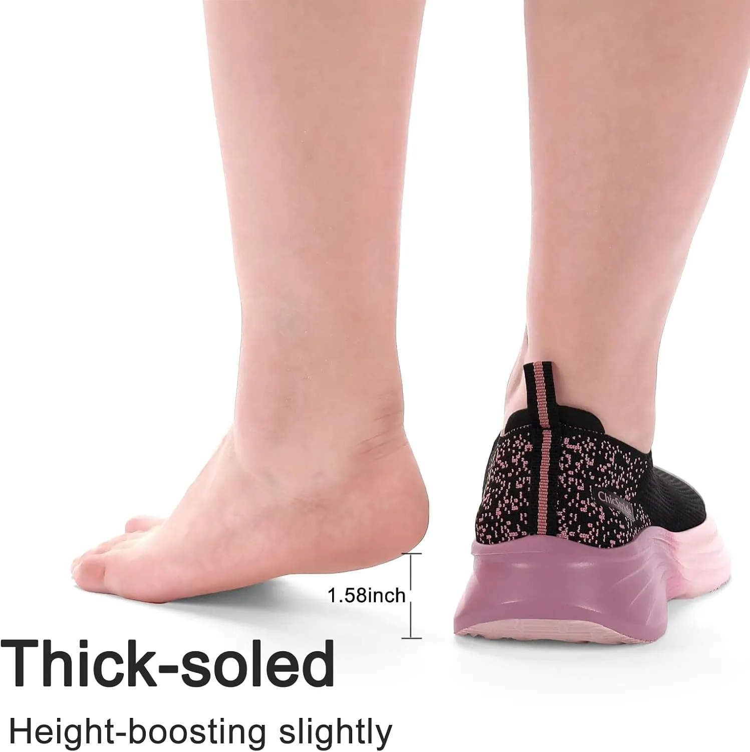 Women's Slip On Walking Shoes Tennis Comfort Athletic Gym Sneakers