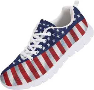 Women's Sneakers Mesh Lace Up Running Shoes Size 5-11 Lightweight Walking Athletic Shoes