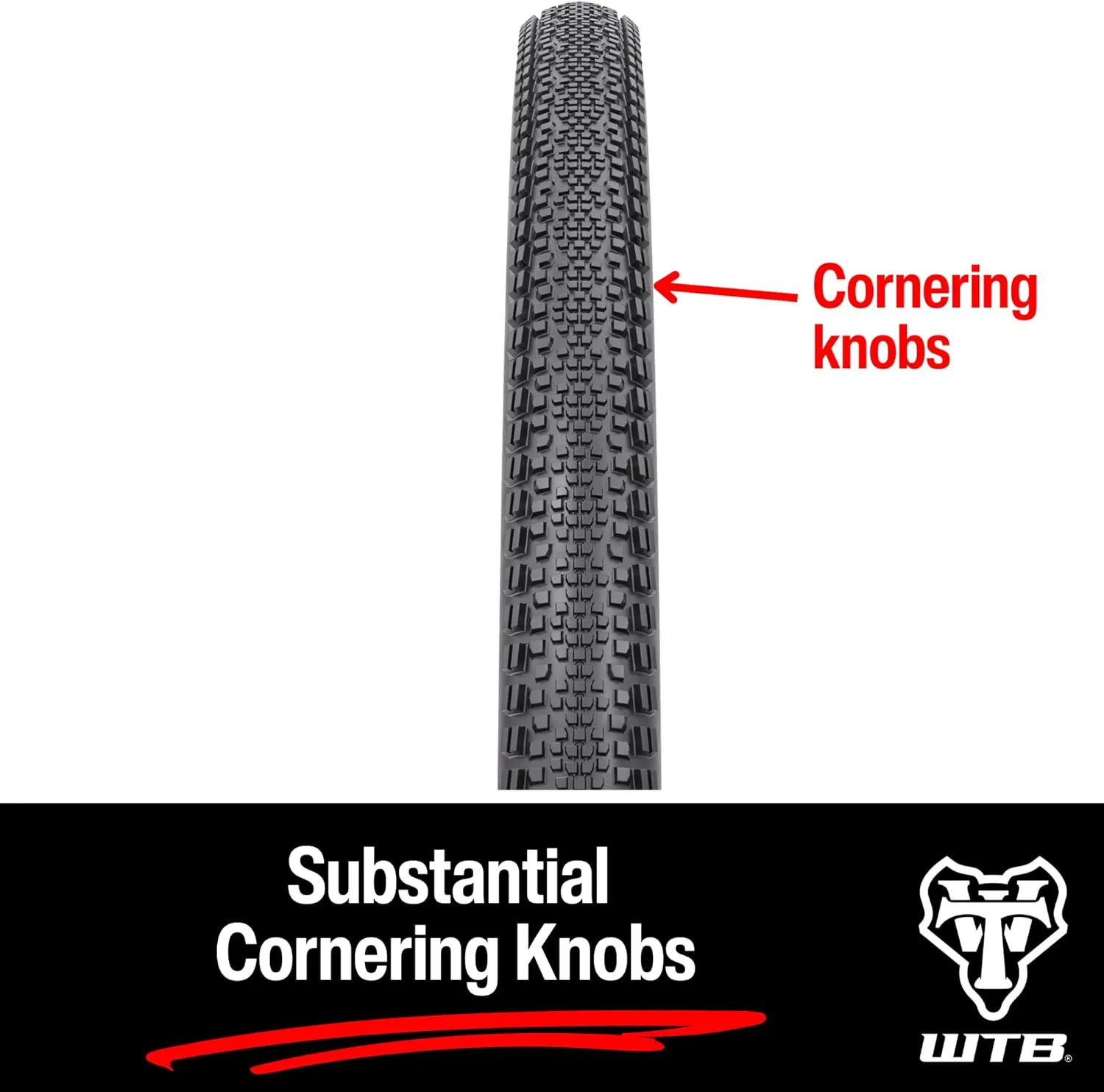 WTB Riddler 700 x 37 Gravel Bike Tire, Tubeless Ready Folding Bead, Lightweight Fast Rolling, Available in 60tpi or 120tpi with Black or Tan Sidewalls, Dual DNA for Adventure Rides