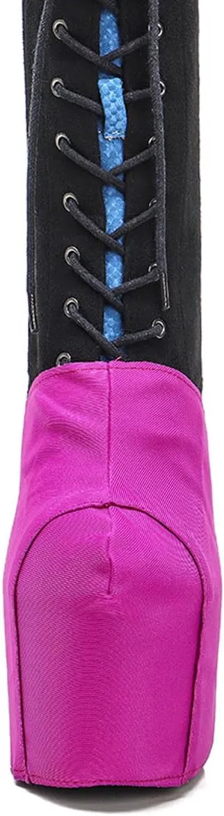 WUXIN H&P Women's Pole Dance Shoes protectors Exotic Heels protectors