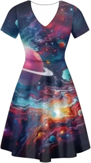 Youngerbaby Women Tank Dresses Midi Dress Loose Short Sleeve Summer Beach Dresses Tunic Top Casual Dress