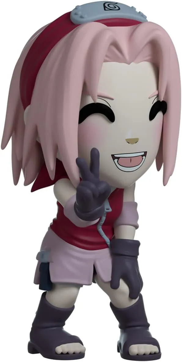 Youtooz Sakura Haruno, 3.8" Inch Naruto Anime Figure, Collectible Sakura Haruno Vinyl Figure Naruto Collection