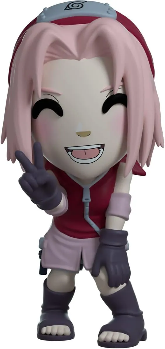 Youtooz Sakura Haruno, 3.8" Inch Naruto Anime Figure, Collectible Sakura Haruno Vinyl Figure Naruto Collection