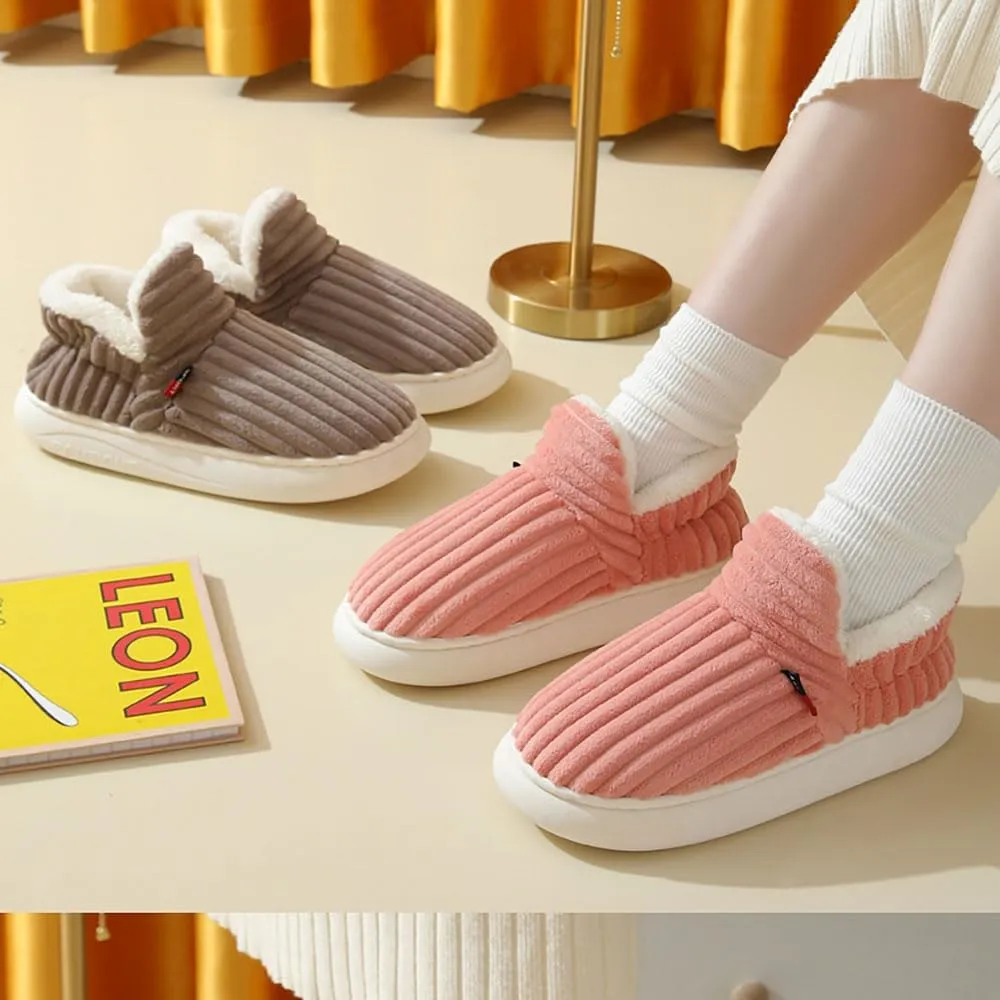 Zureto Pluffl Cloud Slipper Booties, Pluffl Cozy Stylish Slipper, Unisex Winter Cozy Fashion Slippers Casual Home Shoes